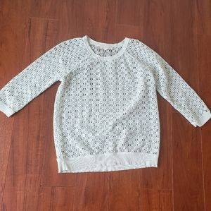 Loft Crotched M Fitted Sweater
